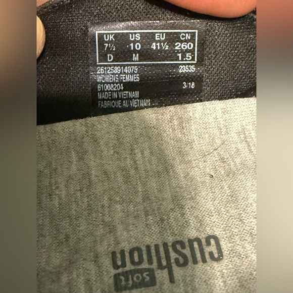 Clarks CLOUDSTEPPERS   Black  Women’s  US 10 - Picture 5 of 5